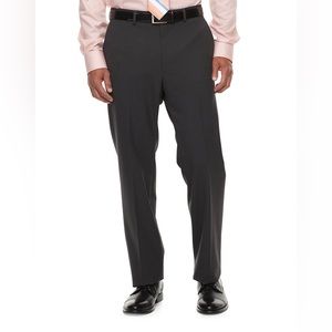 Chaps Ferguson Charcoal Dress Pant 40x30